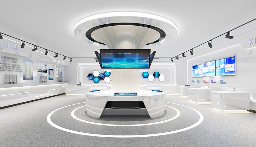 科技公司展厅设计 科技公司展厅设计