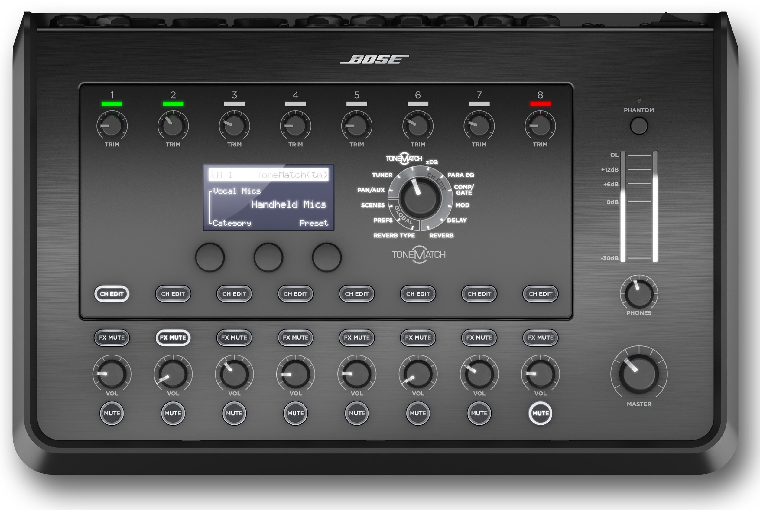 BOSE T8S ToneMatch mixer 数字混音台