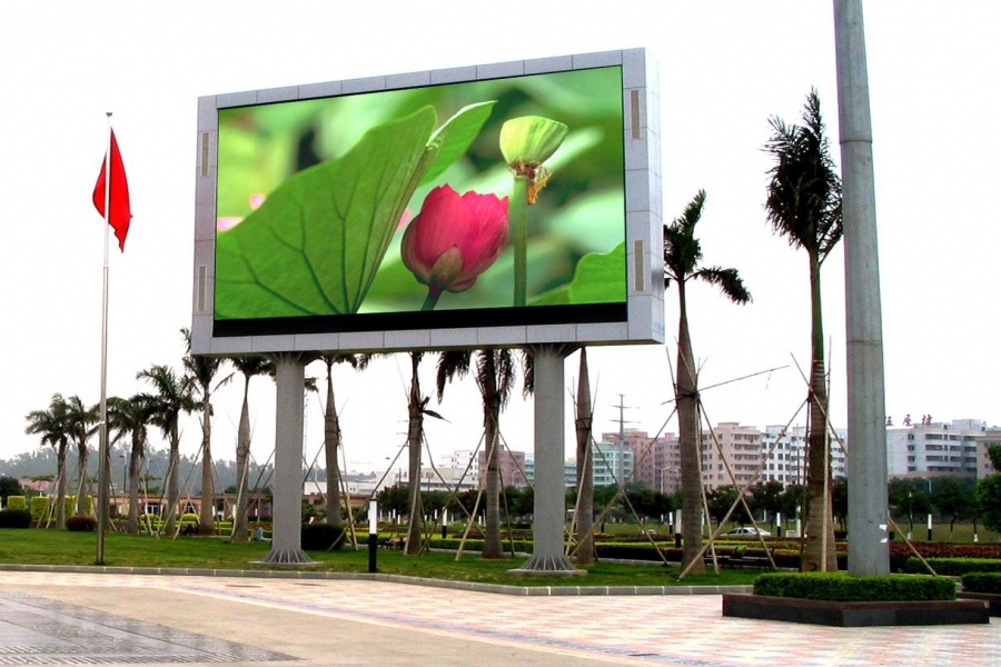 AMOUY艾默依户外P10 LED显示屏