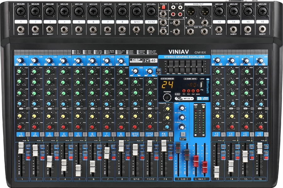 VINIAV GM16X 带效果调音台